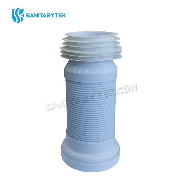 Flexible and extensible pan connector with steel wire