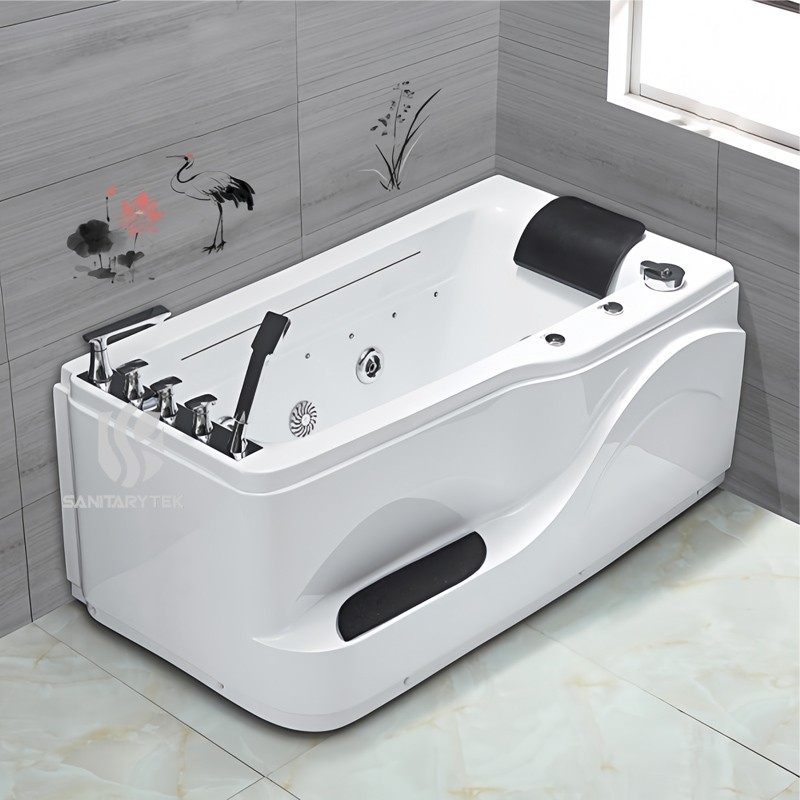 Modern Indoor Whirlpool Massage Bathtub