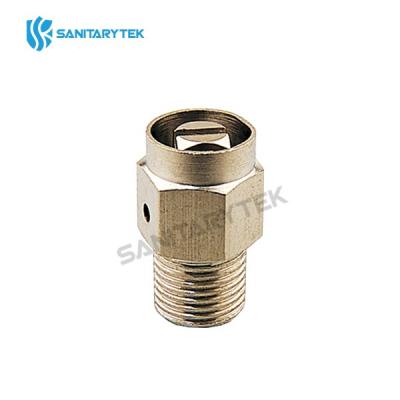 Manual air vent, screwdriver cut