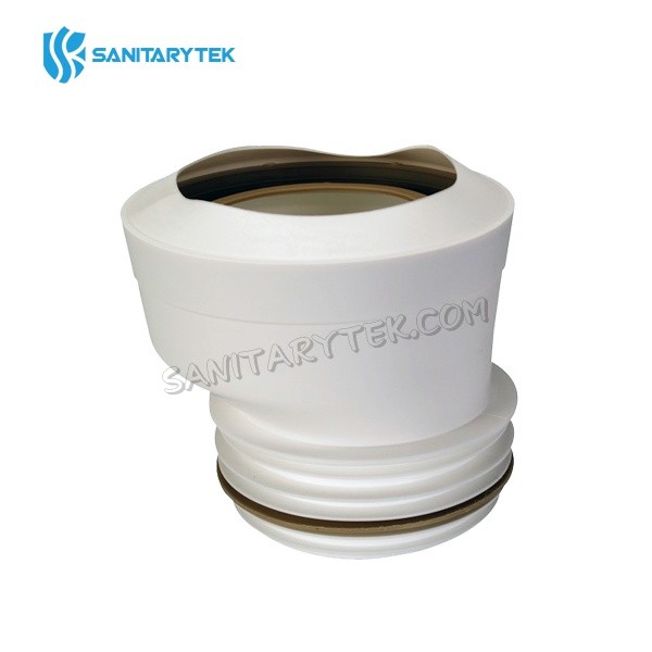 Pan connector for eccentric connections