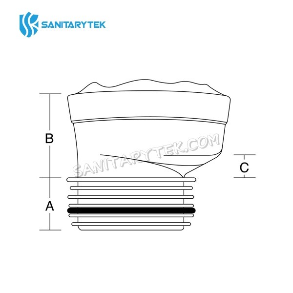 Pan connector for eccentric connections