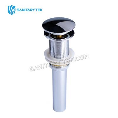 Pop-Up drain assembly without overflow