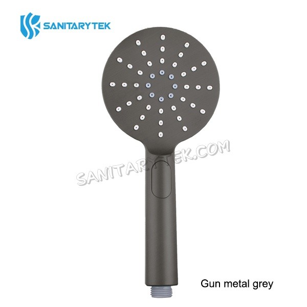 Round 3 functions matte black hand shower spray