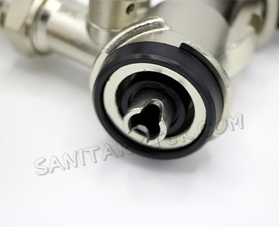 S-Type keg coupler for beerbrew