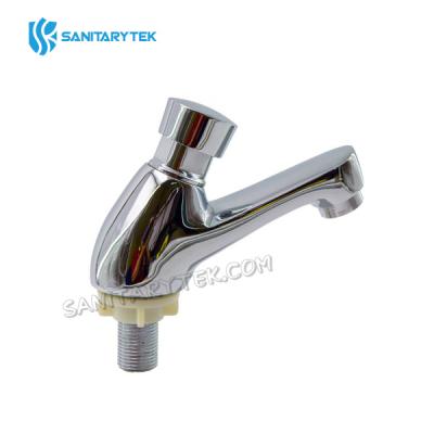 Self closing pillar tap (delayed action basin tap)