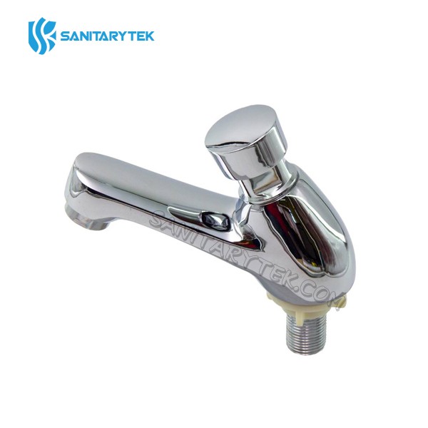 Self closing pillar tap (delayed action basin tap)