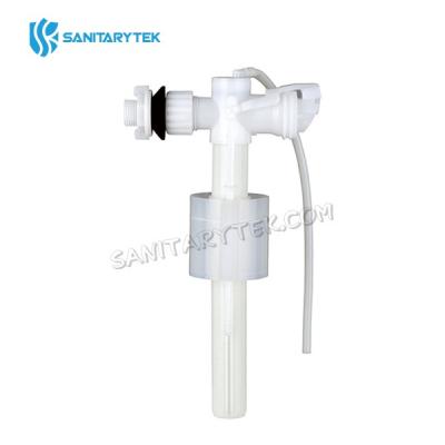 Side inlet filling valve, G3/8 plastic thread