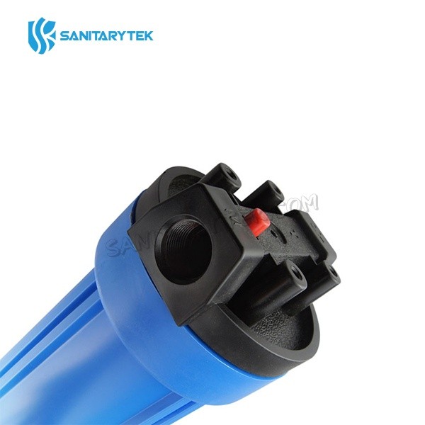 Slimline blue water filter housing 20 inch - Image 3