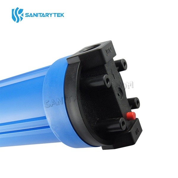 Slimline blue water filter housing 20 inch - Image 4
