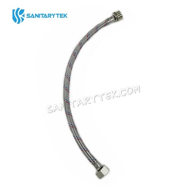 Stainless steel braided hose Male/Female - Image 2