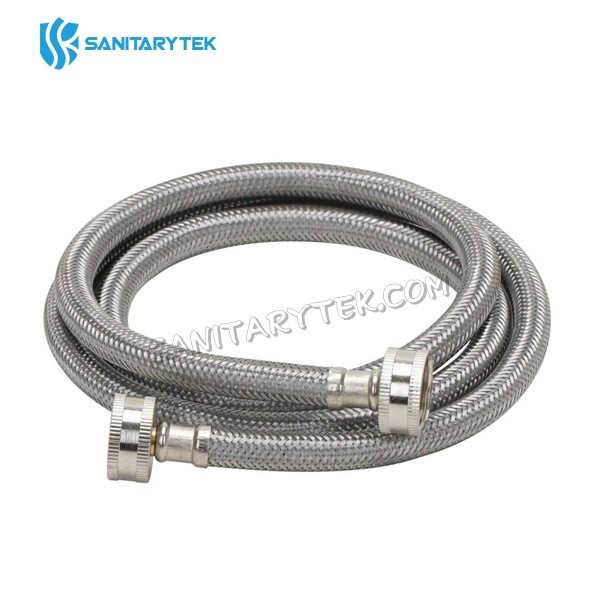 Stainless steel braided washing machine hose