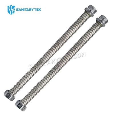 Stainless steel corrugated hose MxF