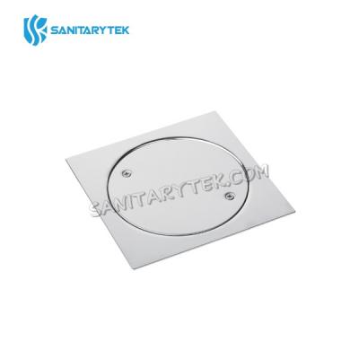 Stainless steel floor drains clean-out 