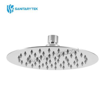 Stainless steel round thin shower head