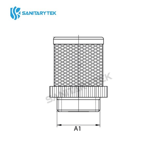 Stainless steel strainer for check valve
