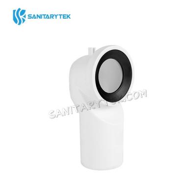 Swan neck WC toilet pan connector