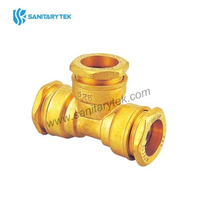 Tee coupler PE-PE-PE