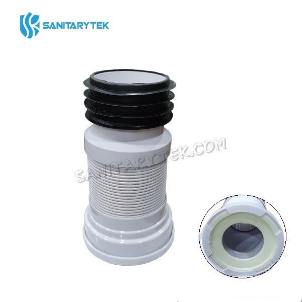 W.C Flexible and extensible connector