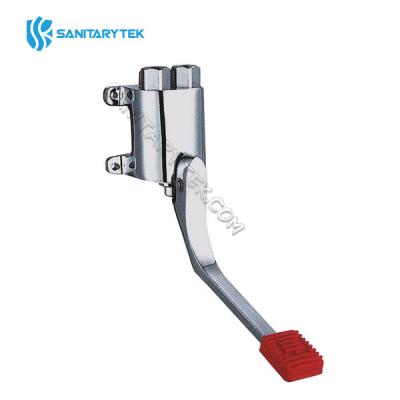 Wall mounted single pedal progressive mixer