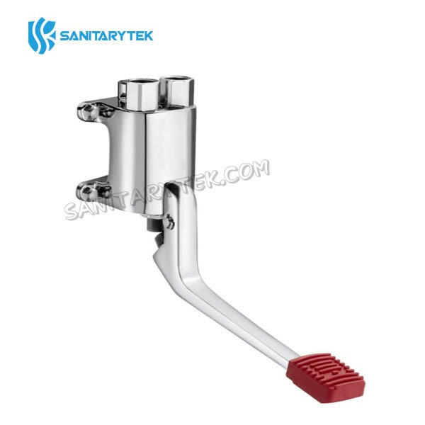 Wall mounted single pedal progressive mixer