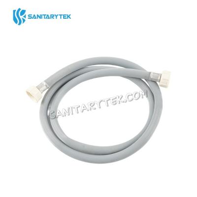 Washing machine inlet hose (grey) - straight