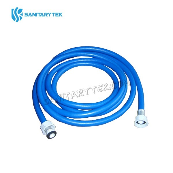 Washing machine inlet hose (grey) - straight
