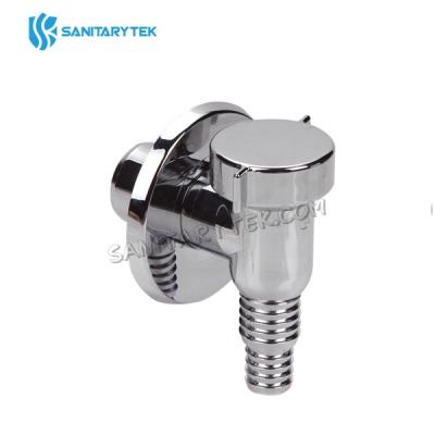 Washing machine water connection pipe 32mm, chrome