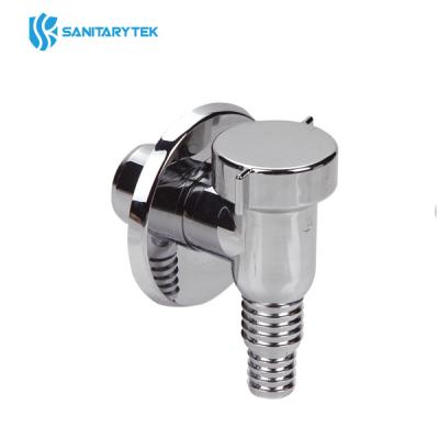 Washing machine water connection pipe DN32mm, chrome