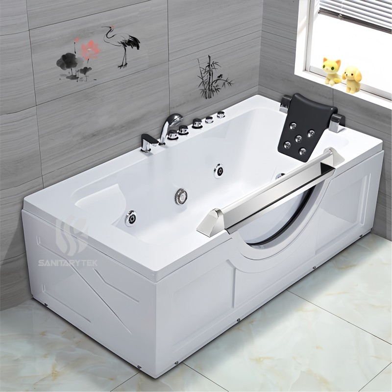 Acrylic Hydromassage Jacuzzi Bathtub