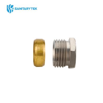Adaptor for switching from thread to compression 1/2