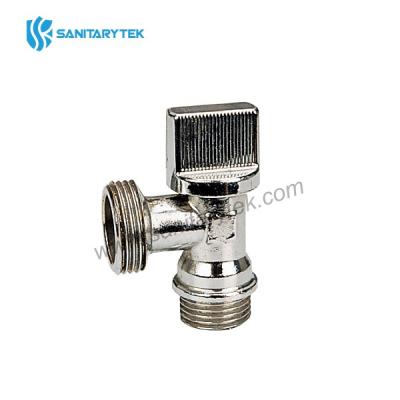 Angle ball valve 1/2x3/4 chrome
