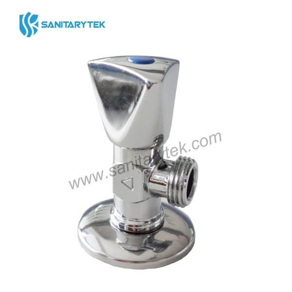 Angle valve,polished chrome-plated