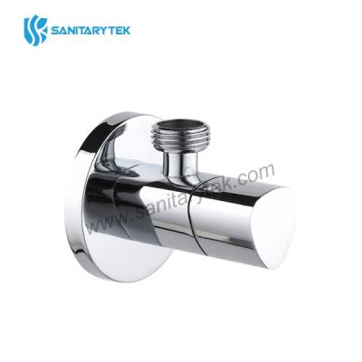 Angle valve with ceramic cartridge