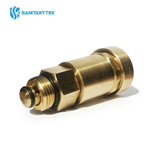 Automatic air vent with shut off valve, nickel plated - Image 3