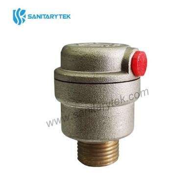 Automatic air vent with side discharge
