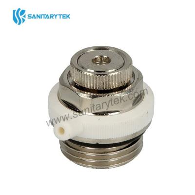 Automatic bleeding radiator valve air vent auto cut-off
