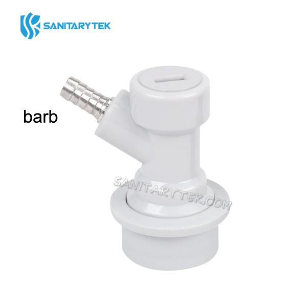 Ball-lock disconnect beer