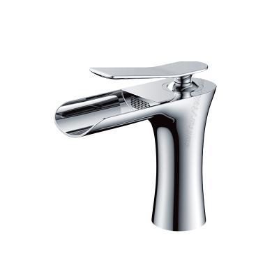 Chrome high quality single handle vanity basin faucet