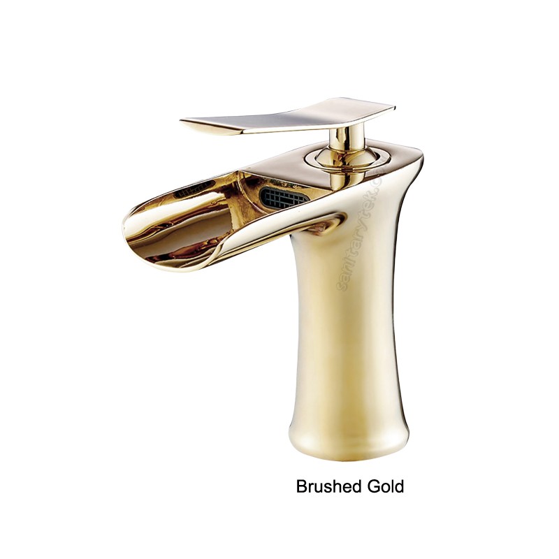 Chrome high quality single handle vanity basin faucet
