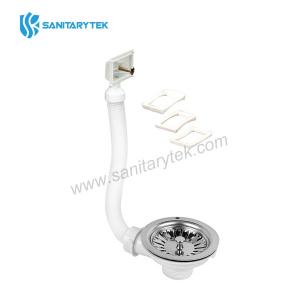 Basket strainer waste (square overflow)