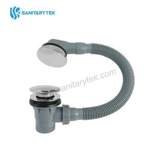 Bath combination waste, clicker-clac