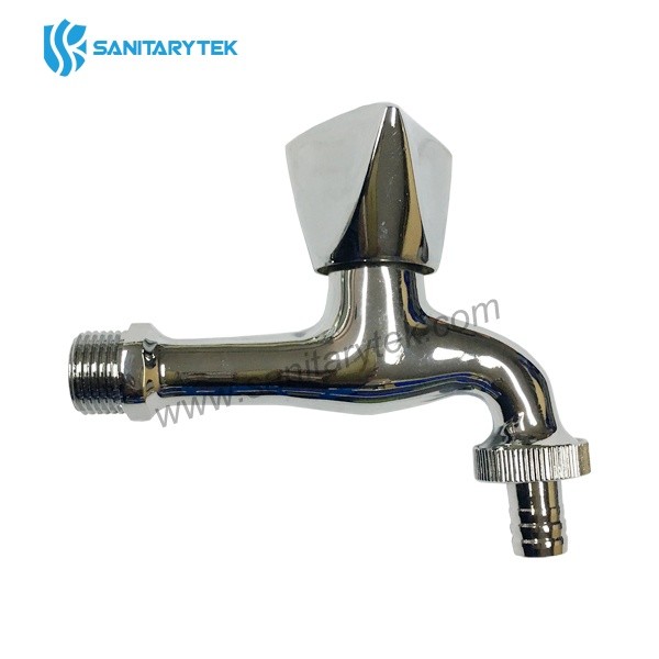 Bibcock with union for garden hose