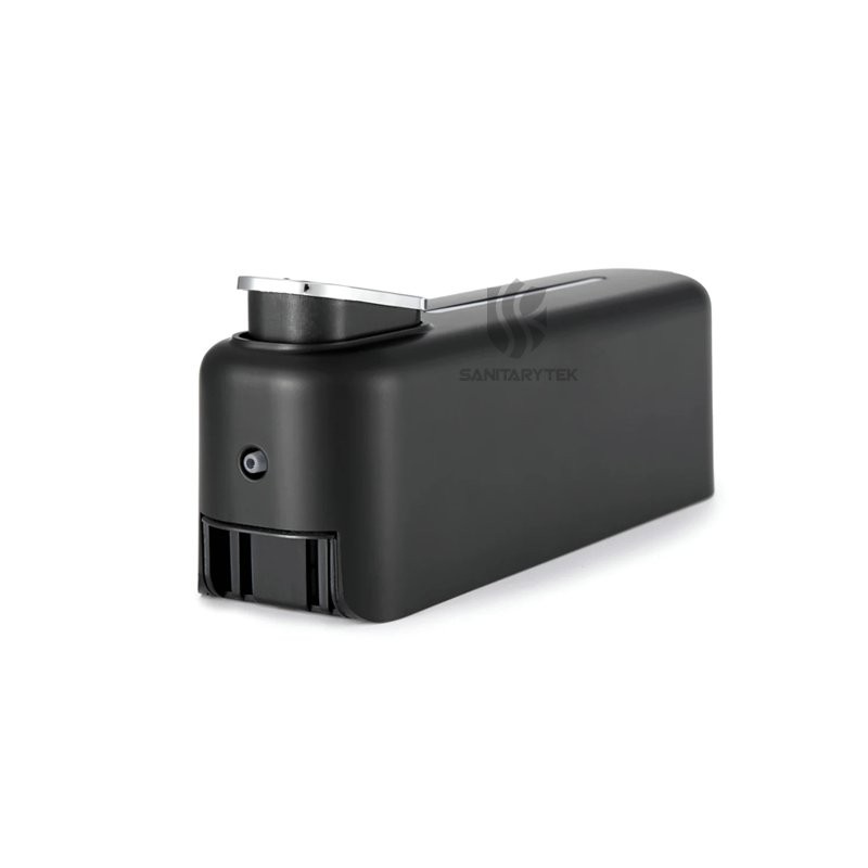 (Black) Manual soap dispenser wall mounted hand gel dispenser