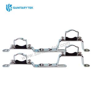 Brackets set for manifold