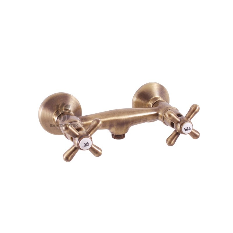 Braonze wall-mounted shower mixer tap - Image 2