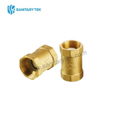 Brass check valve F/F