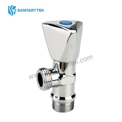 Brass chrome plated angle valve