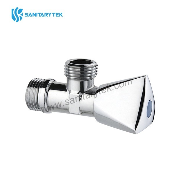 Brass chrome plated angle valve