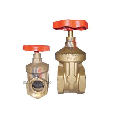 Brass gate valve rubber wedge