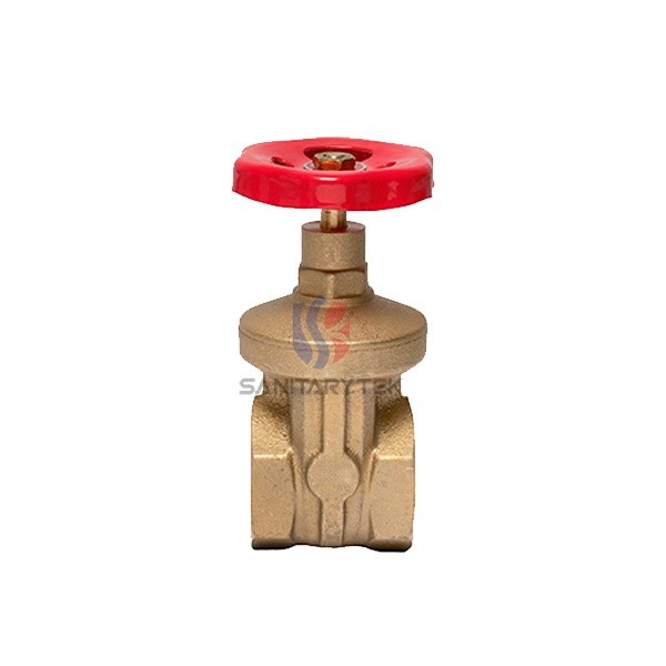 Brass gate valve rubber wedge